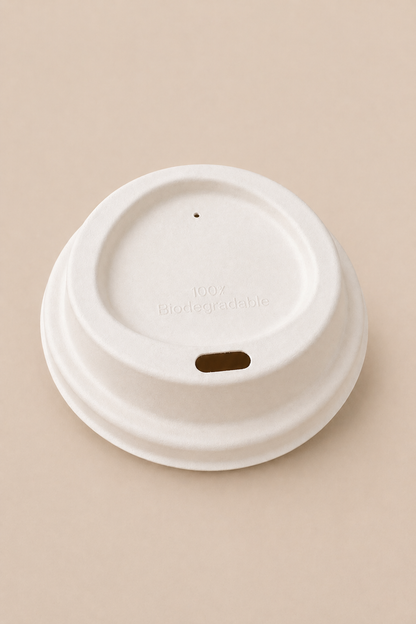8oz Rippled-Wall Paper Cup with Lid