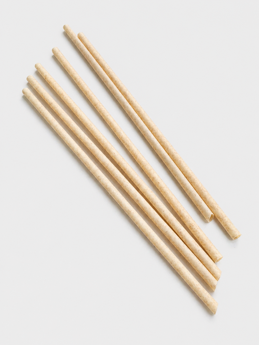 Sugarcane Bagasse Straw (6mm × 200mm)