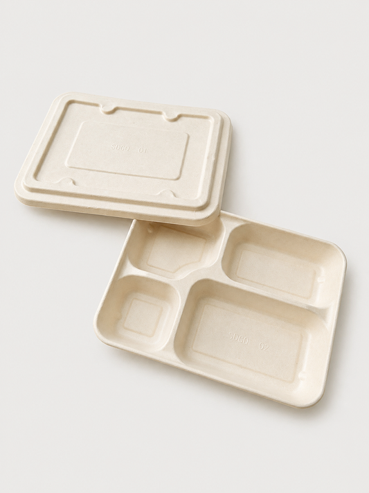 Bento Box 4-Compartment (Rectangular)