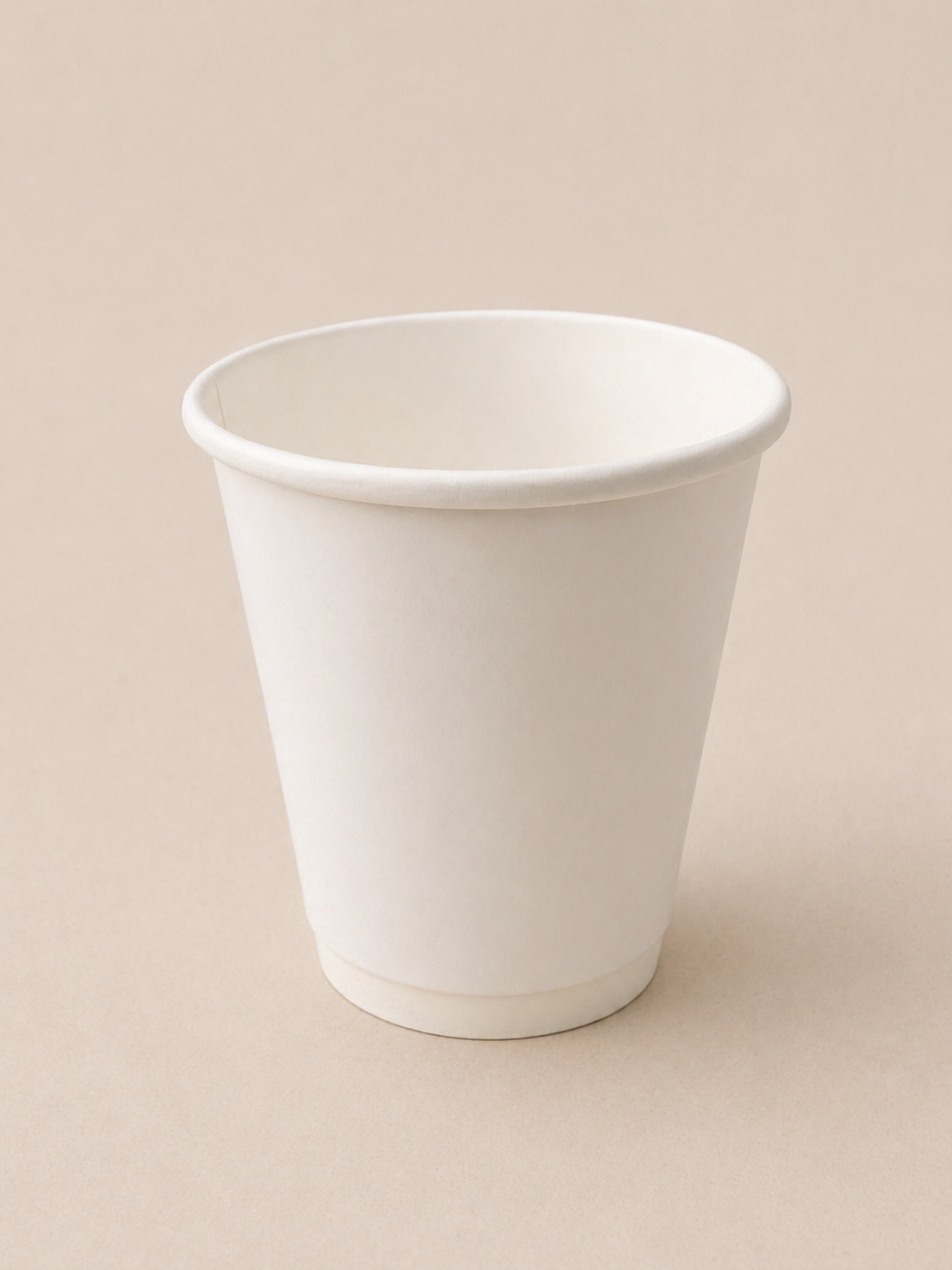 12oz Double-Wall Paper Cup with Sip-Hole Lid