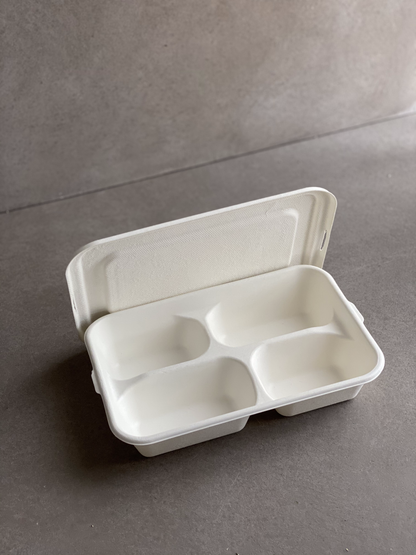 Bento Box 4-Compartment (Small Tray)