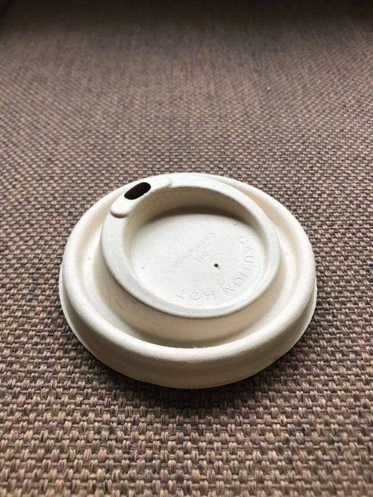 Sugarcane Hot Coffee Cup Lid (2 Sizes)